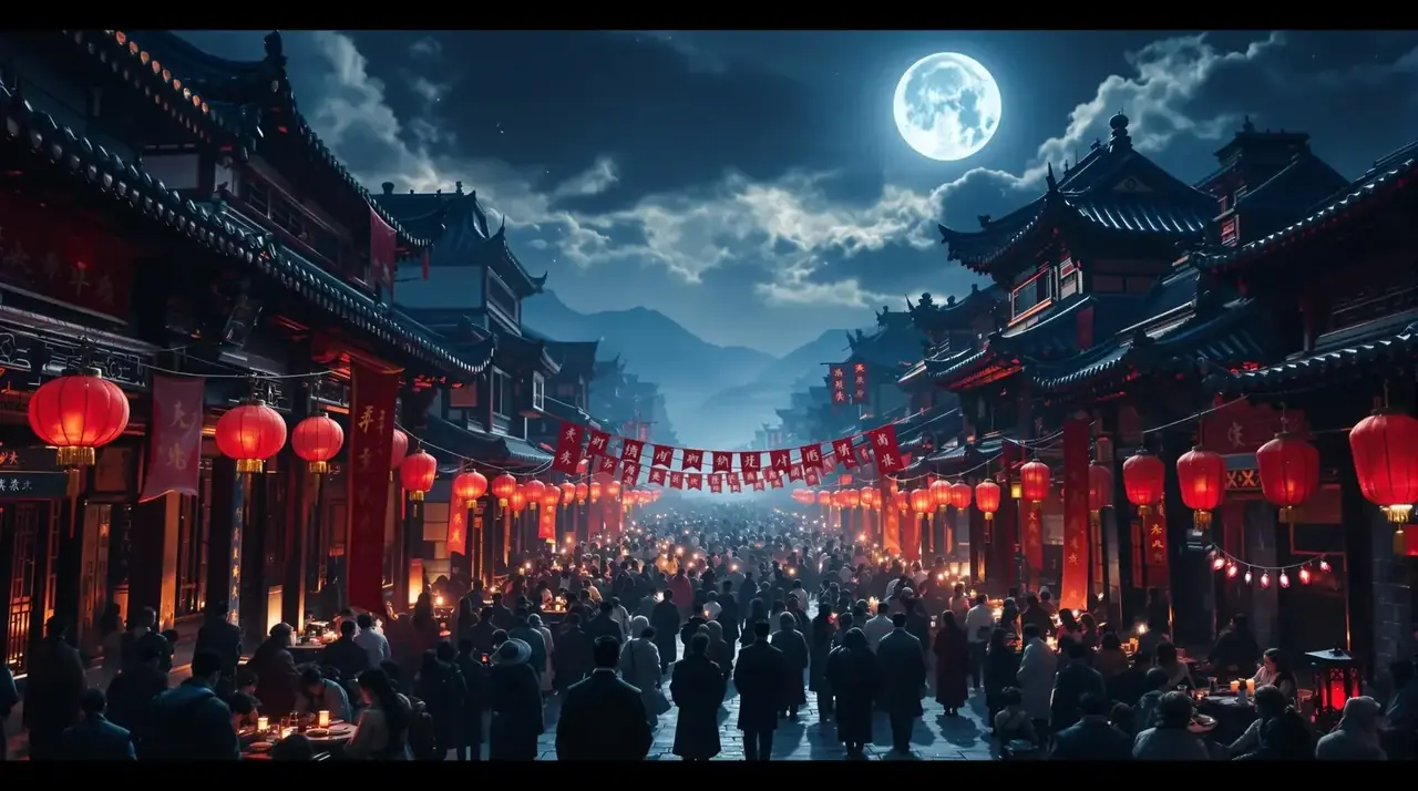 长街望月剧照